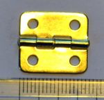 Петля 003, цв. зол., 18х16мм