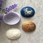 Молд А576, Камея Эльф 3,8х2,6 см