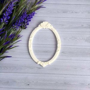 Овальная рамка, 9х6,3см /пд866 ― Творча майстерня ДекоПарк