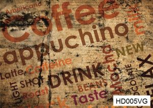 Декупажная карта А4 Hobby-decor, 55 г/м, HD005VG, Винтажный фон, кофе / coffee ― Творча майстерня ДекоПарк