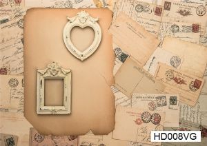 Декупажная карта А4 Hobby-decor, 55 г/м, HD008VG, Винтажные открытки, фоновая, роамочки ― Творча майстерня ДекоПарк
