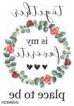 Декупажная карта А4 Hobby-decor, 55 г/м, HD048VG, Винтажная фоновая карта, "Лучшее место там, где мы вместе" (зеркальная)