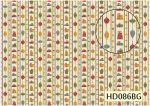 Декупажная карта А4 Hobby-decor, фоновая, 55 г/м, HD086BG