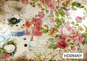 Декупажная карта А4 Hobby-decor, 55 г/м, hd094ny , Новогодняя  ― Творча майстерня ДекоПарк