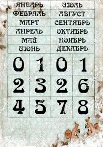 Декупажная карта 1833 ― Творча майстерня ДекоПарк