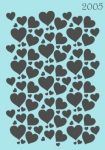 Объемный трафарет Tati Stencil 2005 (05), А5, фоновый