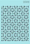 Объемный трафарет Tati Stencil 2006 (05), А5, фоновый