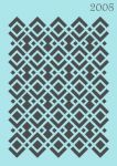 Объёмный трафарет "Tati stencil" 2008, А5, Фоновый