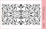 Трафарет "Tati stencil" 3092, фоновый