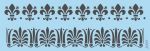 Трафарет 4007 Tati Stencil, бордюры