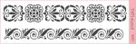 Трафарет "Tati stencil" 4015, бордюры