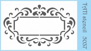Объёмный трафарет "Tati stencil" 5037, Рамка ― Творча майстерня ДекоПарк