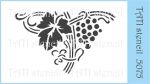 Трафарет "Tati stencil" 5075, Виноградная лоза