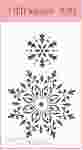 Трафарет 6 х 9 см, TATI stencil 5152, Снежинки