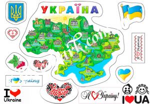 Декупажная карта 819 ― Творча майстерня ДекоПарк