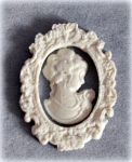  Камея и рамка гнущиеся,  50х39мм /32х25мм /гд115-1