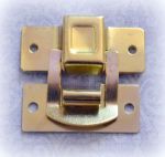 Замок 047, для шахмат, цв. сер., 33*30мм