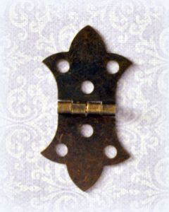 Петля 041, цвет: бронза, 58х32мм ― Творча майстерня ДекоПарк