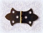 Петля 041, цвет: бронза, 58х32мм