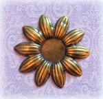 Филигрань-сеттинг 1064, 36/12мм, цв.: бр.