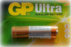 Батарейка АА 1.5V (к часовым механизмам), алкалиновая, в ассорт. (пальчиковая) ― Творча майстерня ДекоПарк