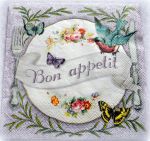 Салфетка 895, Bon appetit