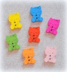 Пуговица 11, Hello Kitty, цв. в ассорт., 16х20мм