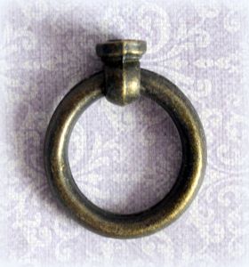 Ручка 155, цв. бр. ( с кольцом ) ― Творча майстерня ДекоПарк