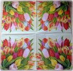 Салфетка 926, Тюльпаны