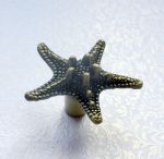 Ручка 014, Морская звезда, бронза, 44мм
