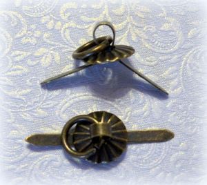 Ручка 032 мини, "кольцо", 1 см. диам., цв. бр.  ― Творча майстерня ДекоПарк