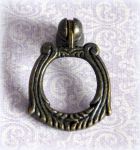 Ручка 160, цв. бр., 52(42)х32мм ( с кольцом )