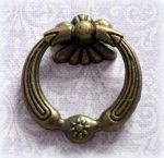Ручка 004, цв. бр., 35х44 мм ( с кольцом )