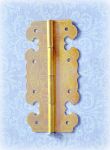 Петля 051, цв. зол., 65х34мм