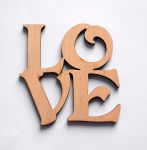 Декор 219, LOVE, фан. 4мм, 9х9 см