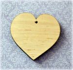 Сердце 35, подвесное, фан. 4мм, 5х4,5 см