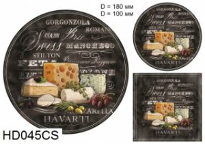  Декупажная карта А4 Hobby-decor, сырная доска, 55 г/м, HD045CS ― Творча майстерня ДекоПарк