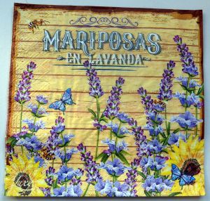 Салфетка  341, Лаванда ― Творча майстерня ДекоПарк
