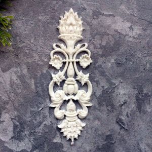 Вензель вертикальный ажурный 13х4 см, гибкий/ гд978 ― Творча майстерня ДекоПарк