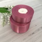 Лента 1-019, атласная, 5 см, Дымчато-лиловый, цена за 1 м пог  
