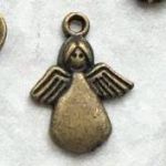 Подвеска Ангел Made for on angel 1.6х1.3 см, цв. бронза / scb044