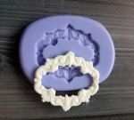 Молд А094, Рамочка 3,8х3,5 см