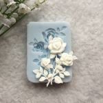 Молд А548, Букет роз 6х4,7 см