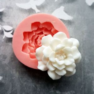 Молд А135, Камелия, 3,5 см ― Творча майстерня ДекоПарк