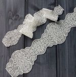 Кружево гибкое ажурное, 35х3,8 см /кпг099мал