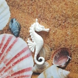 Молд А324, Морской конек 5,2х2,5 см ― Творча майстерня ДекоПарк