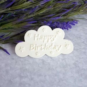 Бирка Happy Birthday 7х4 см, мод. пл. /пд823 ― Творча майстерня ДекоПарк