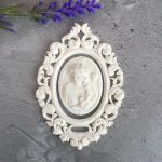 Камея с рамкой 7,8х5,6 см и 3,7х2,8 см, гибкий / гд754