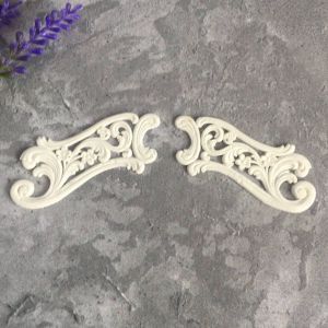 Вензеля 2 шт. набор, гибкие, по 6,4х2,5 см / гд793 ― Творча майстерня ДекоПарк