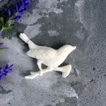 Птица на ветке,5,5х4,2см /пд853